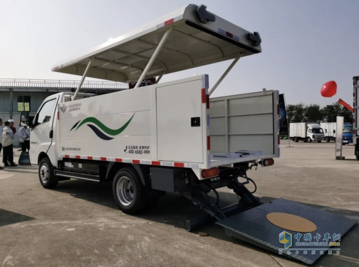 節(jié)能環(huán)保、無續(xù)航焦慮，五征環(huán)保科技純電動廂式運(yùn)輸車與你同行