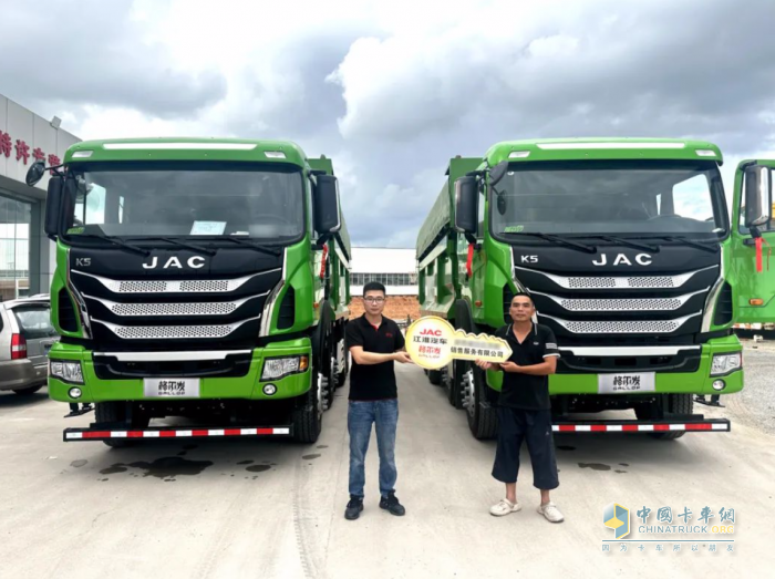 捷報(bào)頻傳 江淮重卡全國各地交車忙