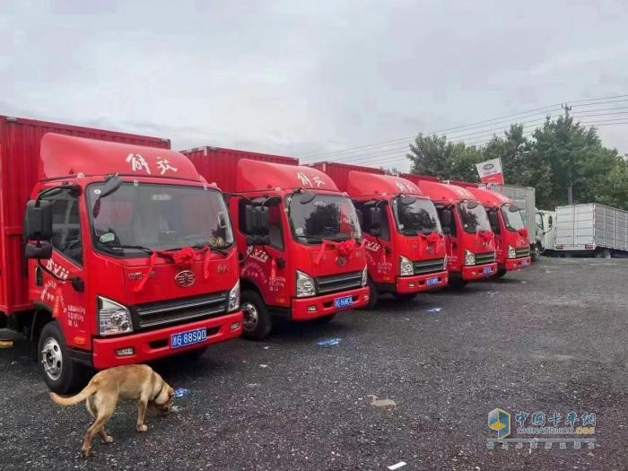 一年來多次批量復購解放輕卡，這家杭州物流公司看中了啥？   