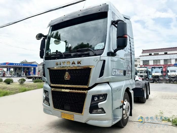 630馬力的汕德卡G7H，讓孫師傅的運輸換了一種打開方式