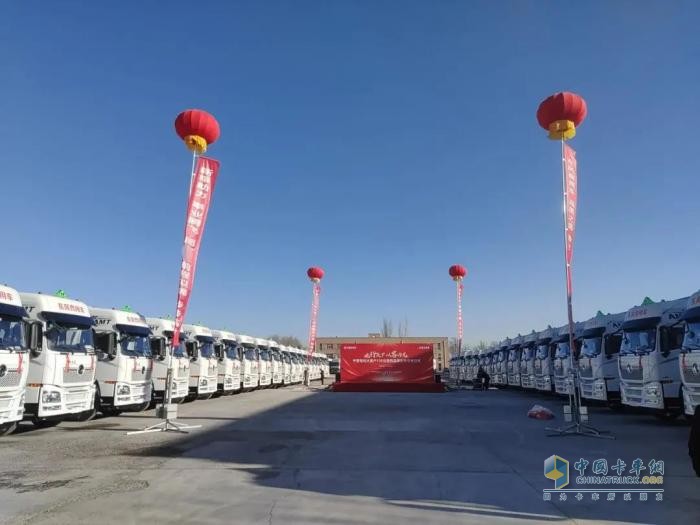 龍擎三月寧夏行，?；\(yùn)輸新征程