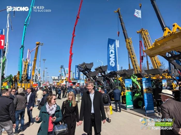 在歐洲、為歐洲！徐工集團攜“中國方案”閃耀德國寶馬展Bauma 2025