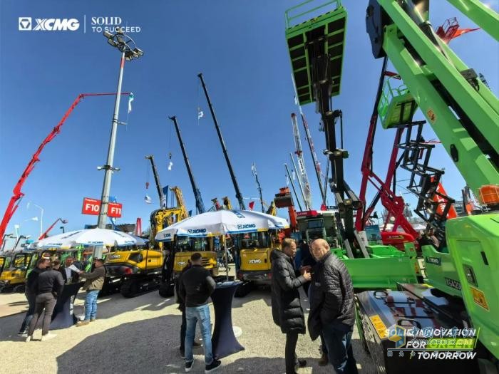 在歐洲、為歐洲！徐工集團攜“中國方案”閃耀德國寶馬展Bauma 2025