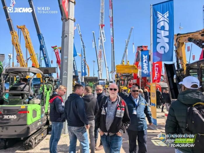 在歐洲、為歐洲！徐工集團攜“中國方案”閃耀德國寶馬展Bauma 2025