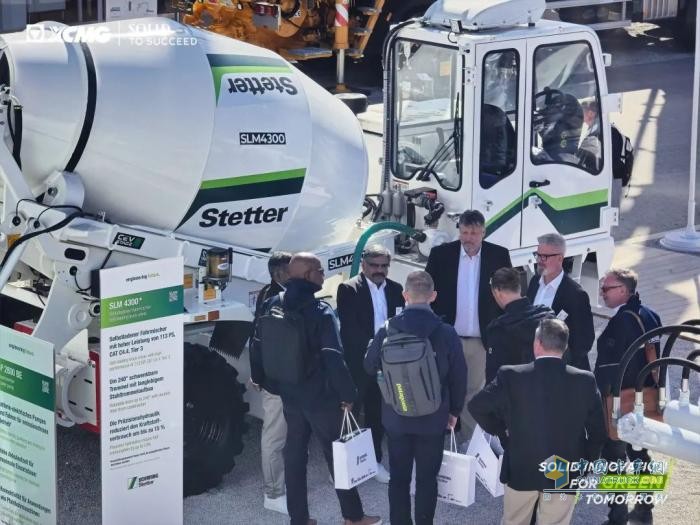 在歐洲、為歐洲！徐工集團攜“中國方案”閃耀德國寶馬展Bauma 2025