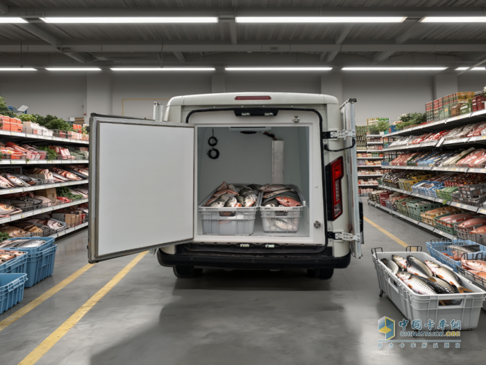 Van寶路冷藏車,冷鏈物流,新鮮守護者