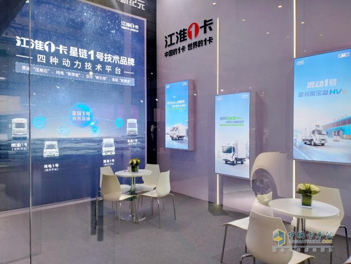 綠動未來 江淮1卡攜帥鈴ES6、愷達(dá)EX6亮相?？谛履茉窜囌?！