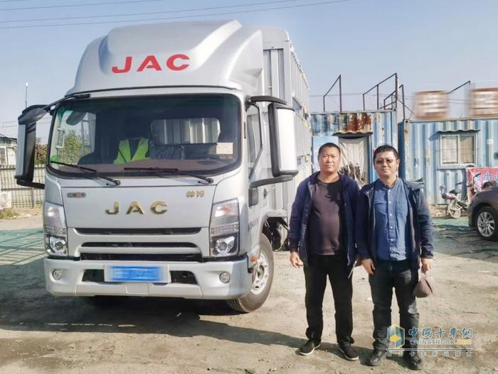 唐山焦先生攜手江淮1卡帥鈴，以信賴勾勒高效物流新圖景