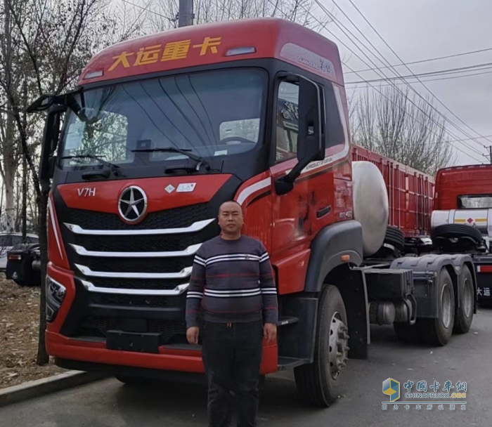 十年前就接觸燃?xì)庵乜?張總為何敢一口氣買5輛大運(yùn)V7H？