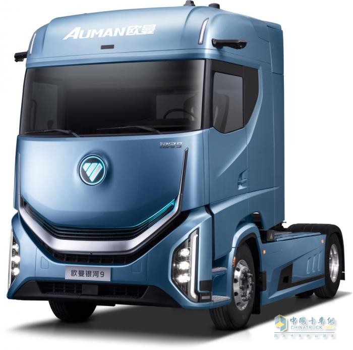 磅礴之勢，未來之美！歐曼銀河9：高階科技旗艦重卡開啟科技美學新境
