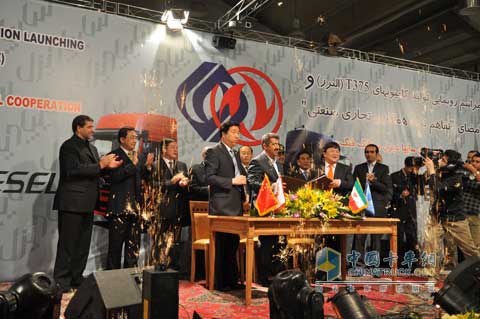 東風(fēng)天龍實現(xiàn)海外KD量產(chǎn)