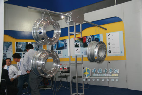 美鋁中國參展2010中國濟南國際卡車暨零部件展覽會