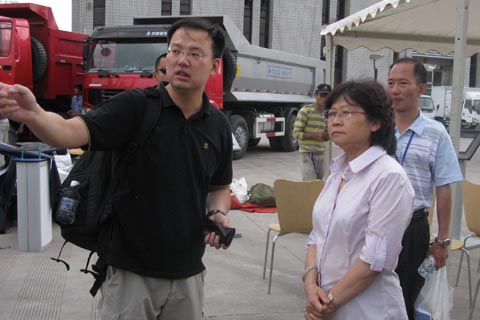 展會人物--領(lǐng)導視察