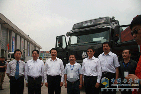 山西省省長視察中國重汽