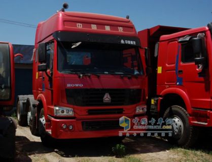 中國重汽 HOWO重卡 410馬力 6×2 牽引車 ZZ4257V3231V