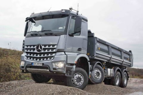 梅賽德斯-奔馳卡車(chē) 奔馳Arocs 625馬力 8×4自卸車(chē)