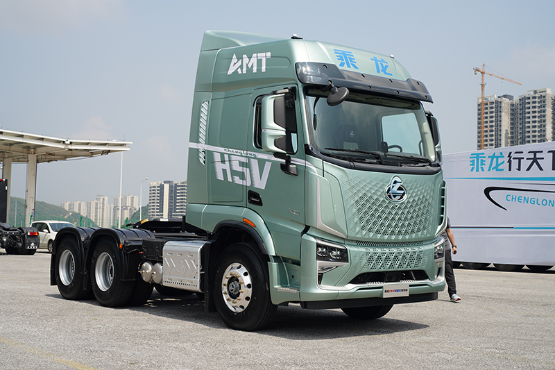 東風(fēng)柳汽乘龍 H5V 460馬力 6x4 輕量化牽引車