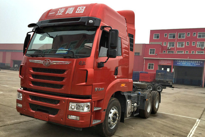 一汽解放青汽 天V重卡 標(biāo)載版 500馬力 6X4 國(guó)五牽引車(CA4257P2K15T1E5A80)