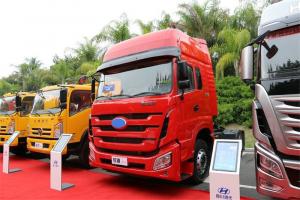 四川現(xiàn)代 致道800W重卡 350馬力 4X2國五 牽引車(CNJ4180KPG36V)