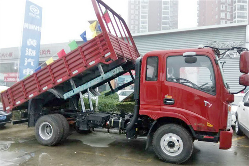 唐駿歐鈴 T7系列 129馬力 3.7米 4X2 國(guó)五自卸車(ZB3041UPD6V) 