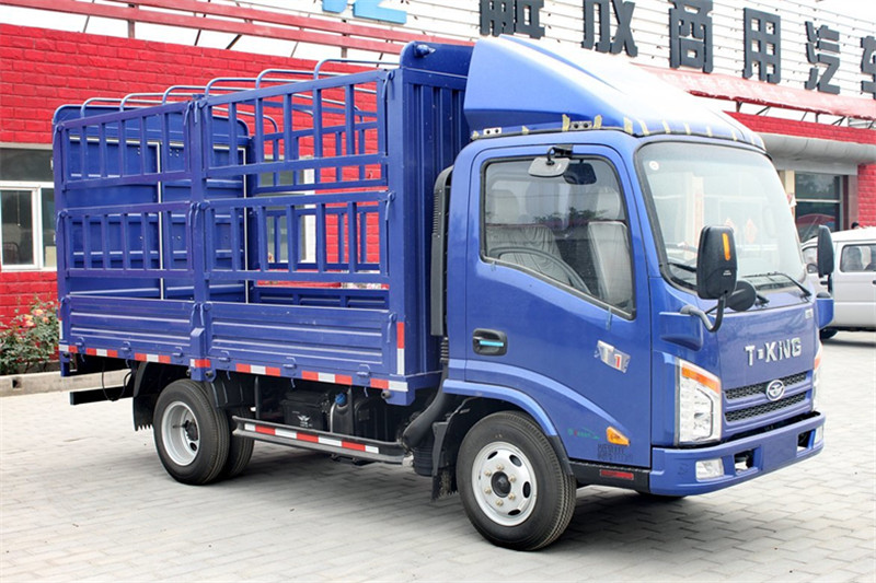 唐駿歐鈴 T1系列 83馬力 4X2 3.7米 國五單排倉柵式微卡ZB5040CCYKDD6V)