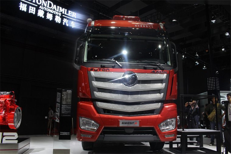 福田 歐曼EST 6系重卡 430馬力  國(guó)五6X4危險(xiǎn)品牽引車(chē)(BJ4259SNFKB-AB)