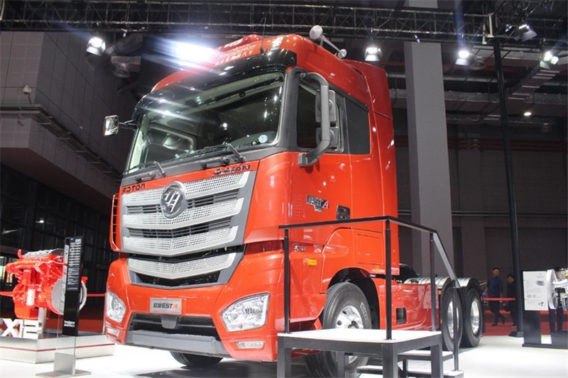 福田 歐曼EST-A 6系重卡 460馬力  國(guó)五6X4牽引車(手自一體)(BJ4269SNFKB-AC)