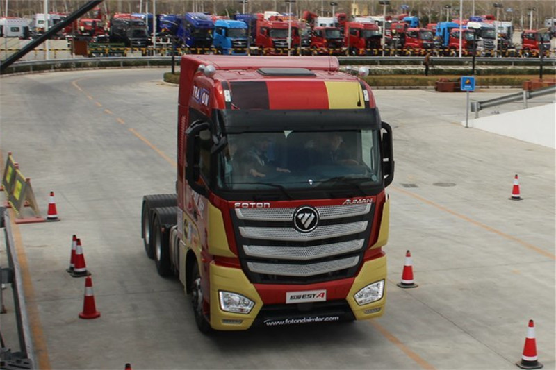 福田 歐曼EST-A 6系重卡 430馬力  國(guó)五6X4危險(xiǎn)品牽引車(BJ4269SNFKB-AD)