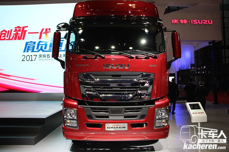 慶鈴 五十鈴巨咖 460馬力 6X4 國(guó)五 牽引車(QL4250W2NCZ)