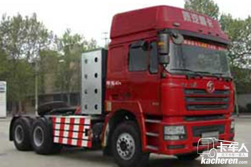 陜汽重卡 德龍F3000 380馬力 6X4 國四LNG牽引車(SX4256NT384T)