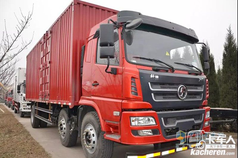 陜汽商用車 軒德X6中卡 輕量化版 245馬力 6X2 9.6米 國五 廂式載貨車(SX5254XXYGP5)