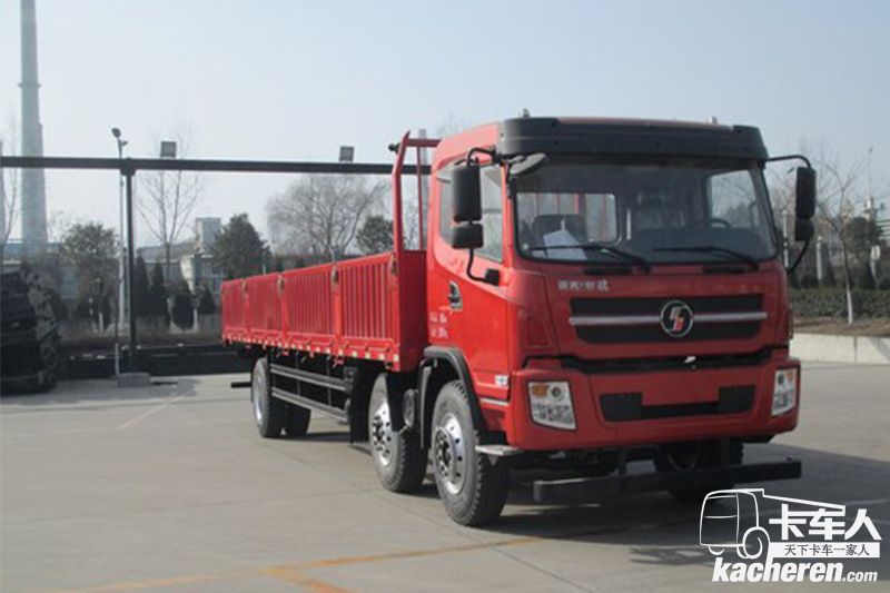 陜汽商用車 軒德X6中卡 輕量化版 220馬力 6X2 9.6米 國五 欄板載貨車(SX1254GP5)