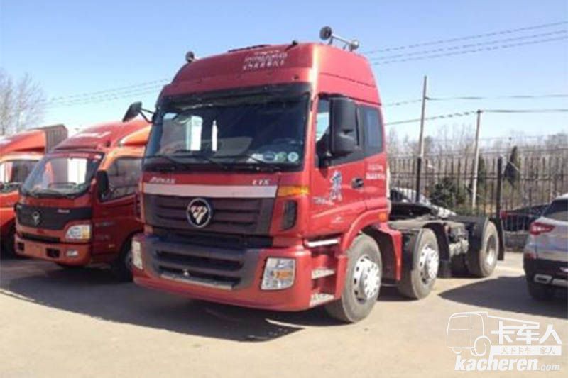 福田 歐曼ETX 6系重卡 430馬力 6X2 國(guó)五牽引車(chē)(BJ4253SNFKB-AE)