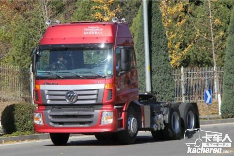 福田 歐曼ETX 6系重卡 430馬力 6X2 國(guó)五牽引車(chē)(BJ4253SNFKB-AE)