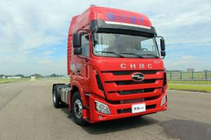 四川現(xiàn)代 致道800W重卡 350馬力 4X2國五 牽引車(CNJ4180KPG36V)