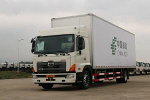 廣汽日野 700系列重卡 265馬力 4X2 國五9.72米廂式載貨車底盤(平頂)(YC1180FH8JW5)