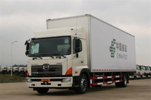 廣汽日野 700系列重卡 300馬力 4X2 國五9.72米廂式載貨車底盤(高頂)(YC1180FH8JW5)