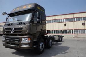 大運 新N8E重卡 350馬力 8X4 國五9.6米欄板載貨車(CGC1310D5DDHD)