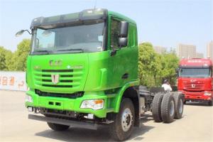 聯(lián)合卡車 U370重卡 370馬力 6X4 國五LNG牽引車(QCC4252N654)