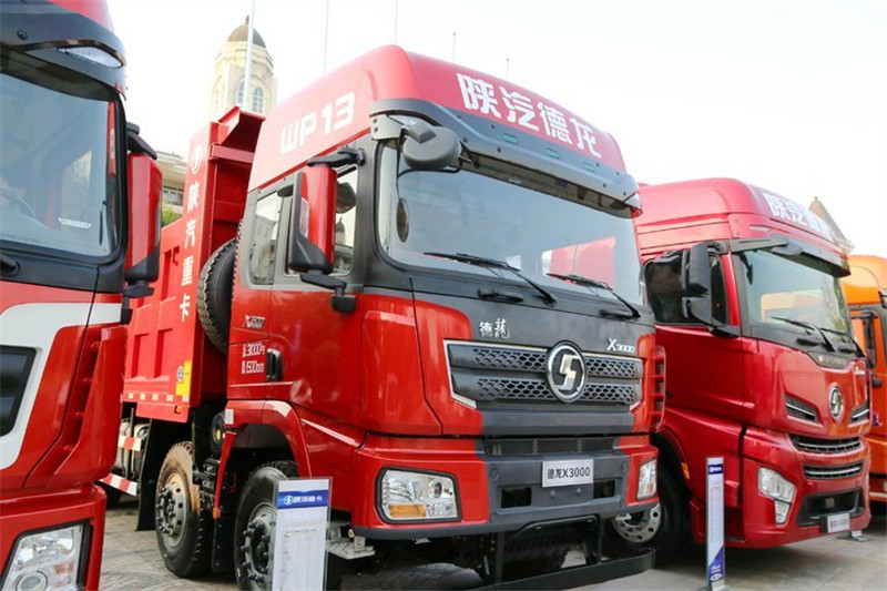 陜汽重卡 德龍X3000 黃金版 500馬力 8X4 國(guó)五 7.6米自卸車(chē)