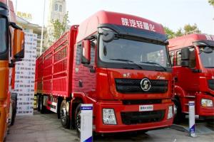陜汽重卡 德龍X3000 輕量化版 500馬力 8X4 9.55米 國(guó)五倉(cāng)柵式載貨車(SX5310CCY4C456)