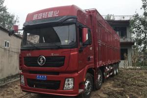 陜汽重卡 德龍X3000 加強(qiáng)版 460馬力 8X4 9.55米 國(guó)五倉(cāng)柵式載貨車(SX5310CCY4C456)