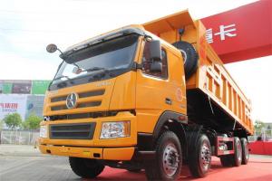 大運(yùn) 新N8E重卡 336馬力 8X4 6.8米 國五LNG自卸車(CGC3313N52DA)