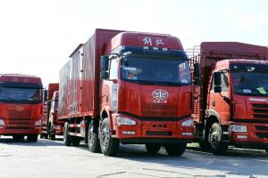 一汽解放 J6M重卡 280馬力 6X2 9.5米 京五廂式載貨車(CA5250XXYP63K1L6T3E5) 一汽解放 J6M重卡 280馬力 6X2 9.5米 京五廂式載貨車(CA5250XXYP63K1L6T3E5)