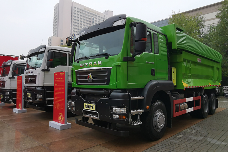 重汽商用車 汕德卡G7H 標(biāo)重版 400 馬力 6X4 國五自卸車(ZZ325N414SE1)