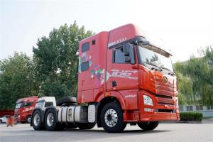 一汽解放青汽 JH6+重卡 生活艙版 500馬力 6X4 國(guó)五AMT牽引車(CA4250P33K25T1E5A80)