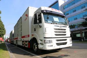 一汽解放青汽 途V重卡 290馬力 4X2 9.65米 國(guó)五廂式載貨車(chē)(CA5180XXYP2K2L7E5A80)