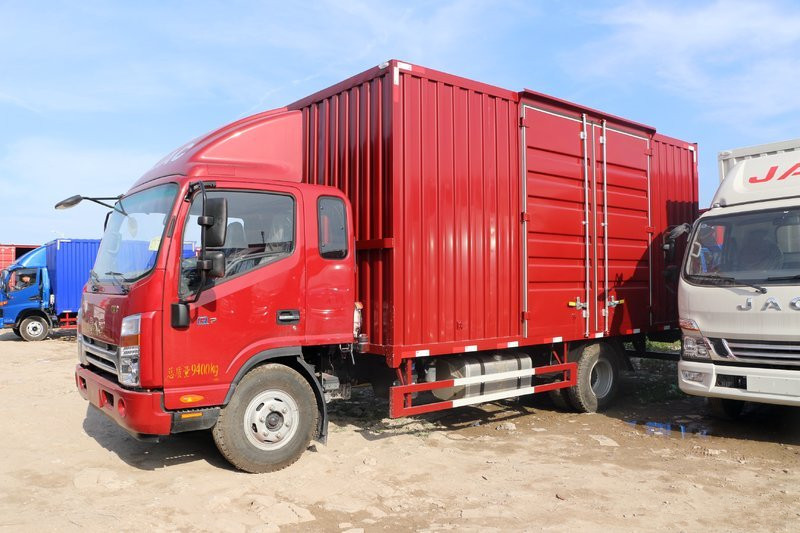 江淮 帥鈴Q7 154馬力 5.2米 國五排半廂式輕卡載貨車(HFC5091XXYP71K1D1V)