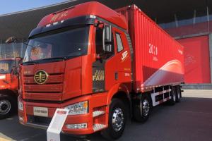 一汽解放 J6P重卡 領(lǐng)航版 460馬力 8×4 國(guó)五 廂式載貨車(CA5310XXYP66K24L7T4E5)
