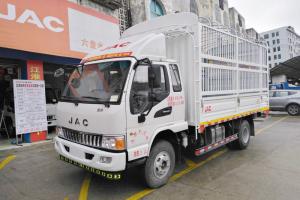 江淮 駿鈴E6 156馬力 3.85米 國(guó)五排半倉(cāng)柵式輕卡載貨車(HFC2043CCYP91K2C4V-S)